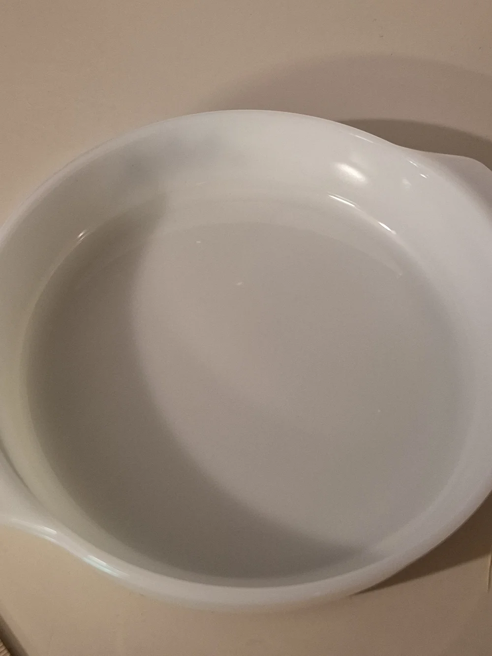 Vintage Fire King Blue Cornflower Round 9 Inch Casserole Dish Model 429